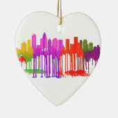 CHARLOTTE NC PUDDLES - KERAMISCH ORNAMENT (Rechts)