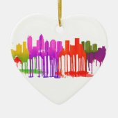 CHARLOTTE NC PUDDLES - KERAMISCH ORNAMENT (Voorkant)