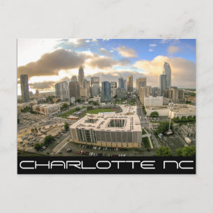 Charlotte NC - QUEEN CITY Briefkaart