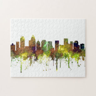 Charlotte NC Skyline SG Safari Buff Legpuzzel
