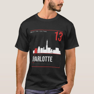 Charlotte NC Skyline ShiftTape Vol 13 T-shirt