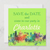 CHARLOTTE NC SP - SAVE THE DATE (Voorkant)