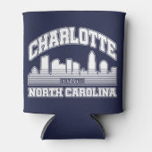 Charlotte, North Carolina Blikjeskoeler (Voorkant)