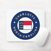 Charlotte North Carolina Muismat (Met muis)
