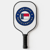 Charlotte North Carolina Pickleball Paddle (Voorkant)