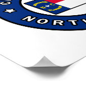 Charlotte North Carolina Poster (Hoek)
