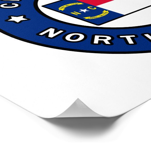 Charlotte North Carolina Poster (Hoek)