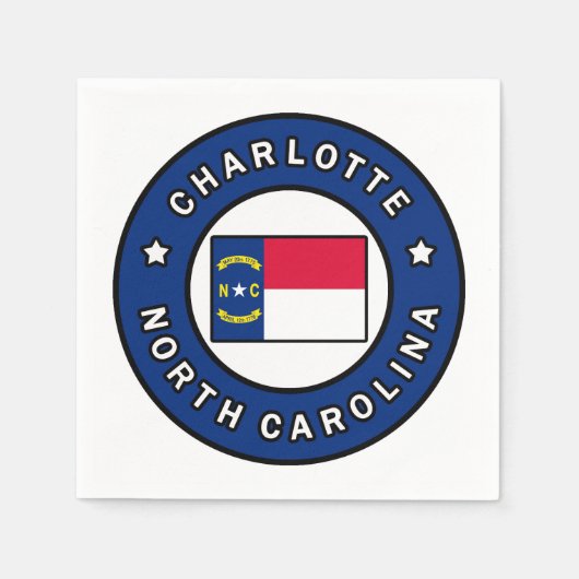 Charlotte North Carolina Servet (Voorkant)