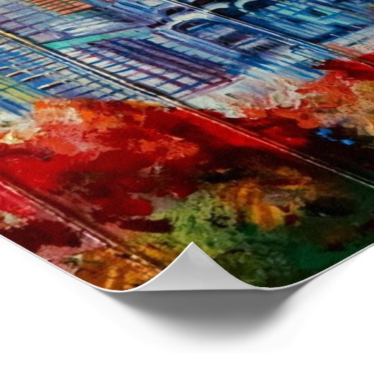 Charlotte, North Carolina Skyline Canvas Print (Hoek)