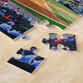 Charlotte North Carolina skyline centrum stad Bal Legpuzzel (Zijkant)