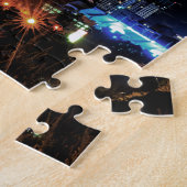 Charlotte, North Carolina skyline Legpuzzel (Zijkant)