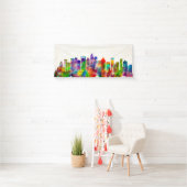 Charlotte North Carolina Skyline Spandoek (Insitu)