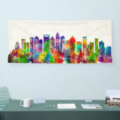 Charlotte North Carolina Skyline Spandoek (Beurs)