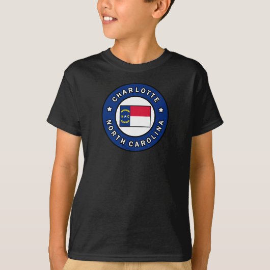 Charlotte North Carolina T-shirt (Voorkant)