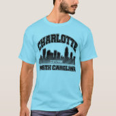 Charlotte, North Carolina T-shirt (Voorkant)