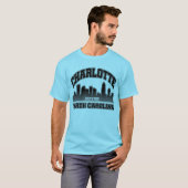 Charlotte, North Carolina T-shirt (Voorkant volledig)