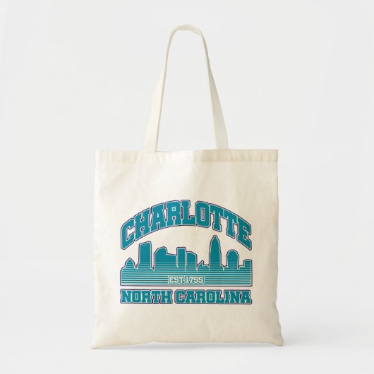 Charlotte, North Carolina Tote Bag (Voorkant)