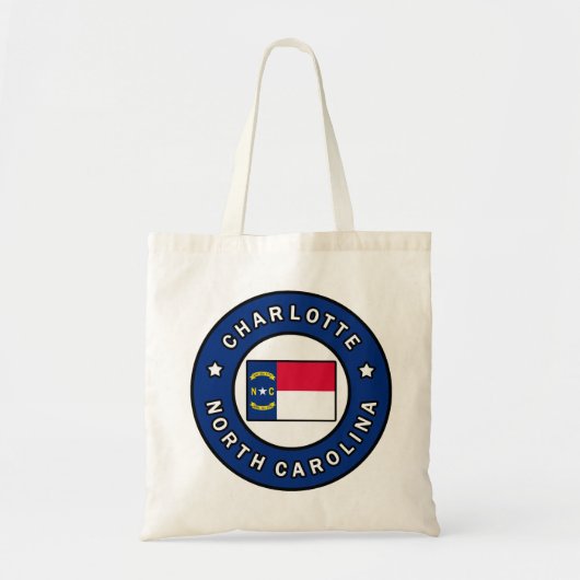 Charlotte North Carolina Tote Bag (Voorkant)