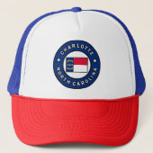Charlotte North Carolina Trucker Pet (Voorkant)