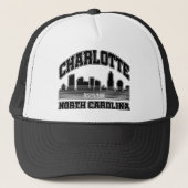 Charlotte, North Carolina Trucker Pet (Voorkant)