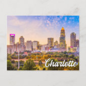 Charlotte, North Carolina, Verenigde Staten Briefkaart (Voorkant)