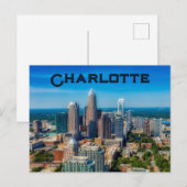Charlotte, North Carolina, Verenigde Staten Briefkaart (Voorkant / Achterkant)