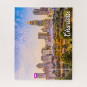 Charlotte, North Carolina, Verenigde Staten Legpuzzel (Verticaal)