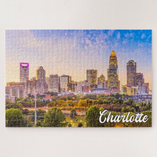 Charlotte, North Carolina, Verenigde Staten Legpuzzel (Horizontaal)