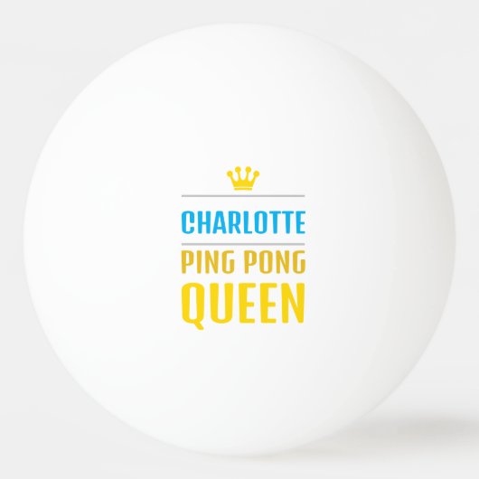 Charlotte Pingpongbal (Voorkant)