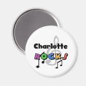 Charlotte Rocks Magneet (Voorkant / Achterkant)
