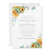 Charlotte Rustic Sunflower Christelijk Wedding