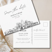 Charlotte Save the Date Briefkaart Wedding