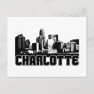 Charlotte Skyline Briefkaart