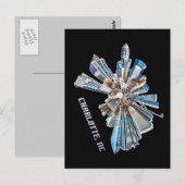 charlotte skyline briefkaart (Voorkant / Achterkant)