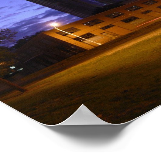 Charlotte Skyline Dawn - vol @ 49.5x18.5 Poster (Hoek)