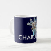 charlotte skyline koffiemok (Voorkant links)