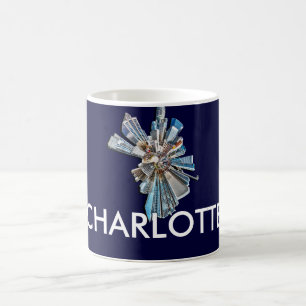 charlotte skyline koffiemok