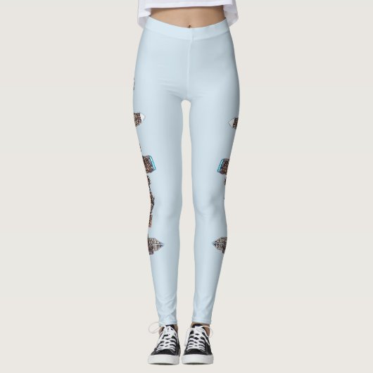 Charlotte Skyline Leggings (Voorkant)