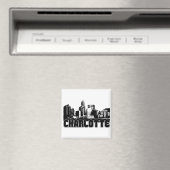 Charlotte Skyline Magneet (Insitu (Vaatwasser))