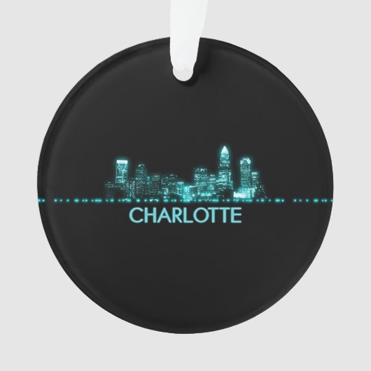Charlotte Skyline Ornament (voorkant)
