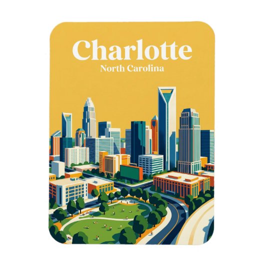 Charlotte Skyline VS Magneet (Verticaal)