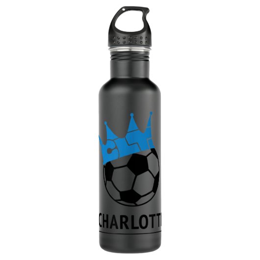 Charlotte Soccer CLT Crown Waterfles (Voorkant)