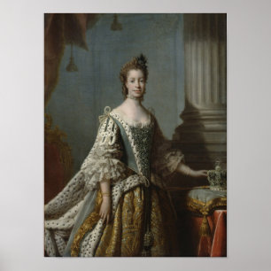 Charlotte Sophia van Mecklenburg-Strelitz, 1762 Poster
