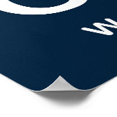 Charlotte, Stad in Herfst, North Carolina, Reizen Poster (Hoek)