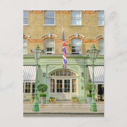 Charlotte Street, Fitzrovia, London, UK Briefkaart (Voorkant)