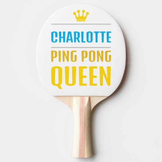 Charlotte Tafeltennisbatje (Voorkant)