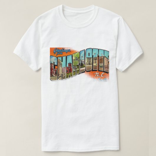 Charlotte Vervagende Groet T-shirt (Design voorkant)