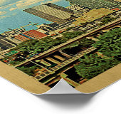 Charlotte Vintage Travel Poster (Hoek)