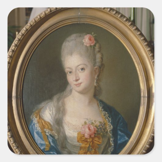 Charlotte von Bismarck Vierkante Sticker (Voorkant)