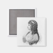 Charlotte von Stein, geboren von Schardt, laat Magneet (Voorkant / Achterkant)